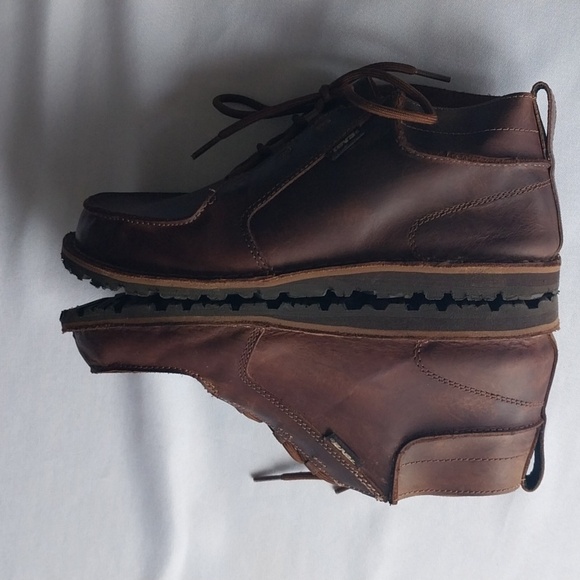 Teva Mush Brown Leather Chukka Boots Size 9